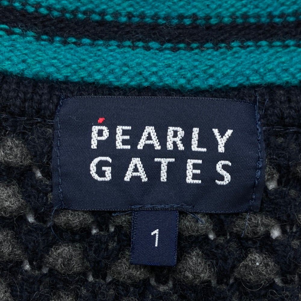 PEARLY GATES - 春秋ベスト　パーリーゲイツ　サイズ1 PEARLY GATES (パーリーゲイツ) ゴルフウェア(トップス) メンズ