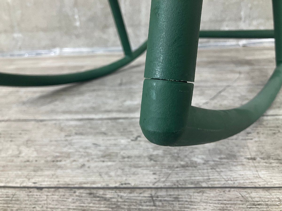 ロッキングチェア ダークグリーン