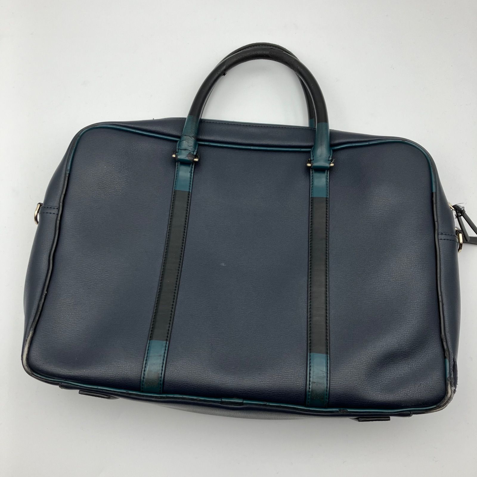 Paul Smith ポールスミス 2way ブリーフケース ビジネスバッグ ネイビー ショルダーバッグ かばん カバン BAG 鞄 メンズ SG123-1