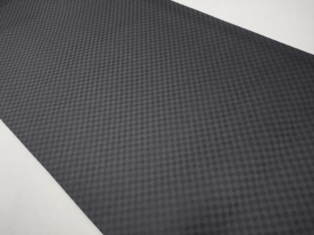 平和屋本店□極上 六通柄袋帯 伊勢型五役 桜 黒地 逸品 CYAA2067s5