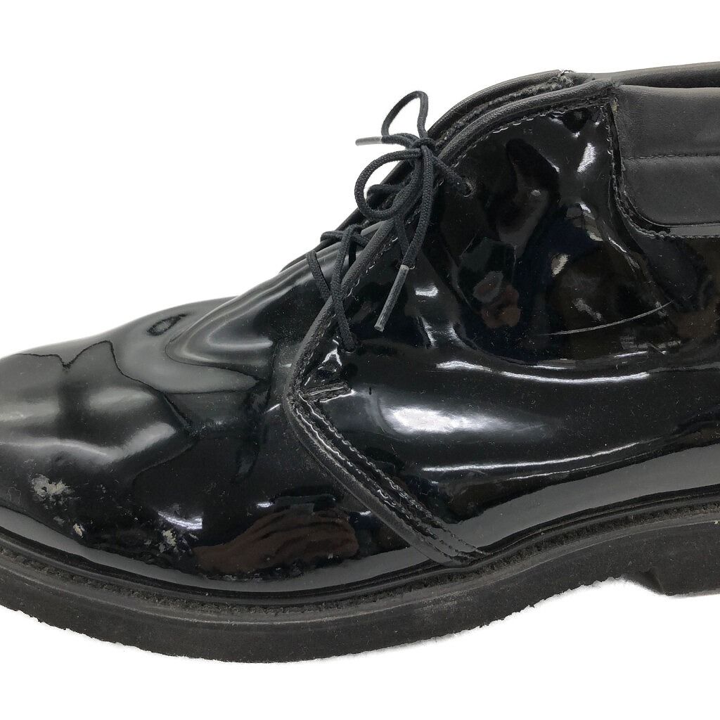 BATES チャッカ ブーツ エナメル ブラック (メンズ 12 3E) 中古 古着