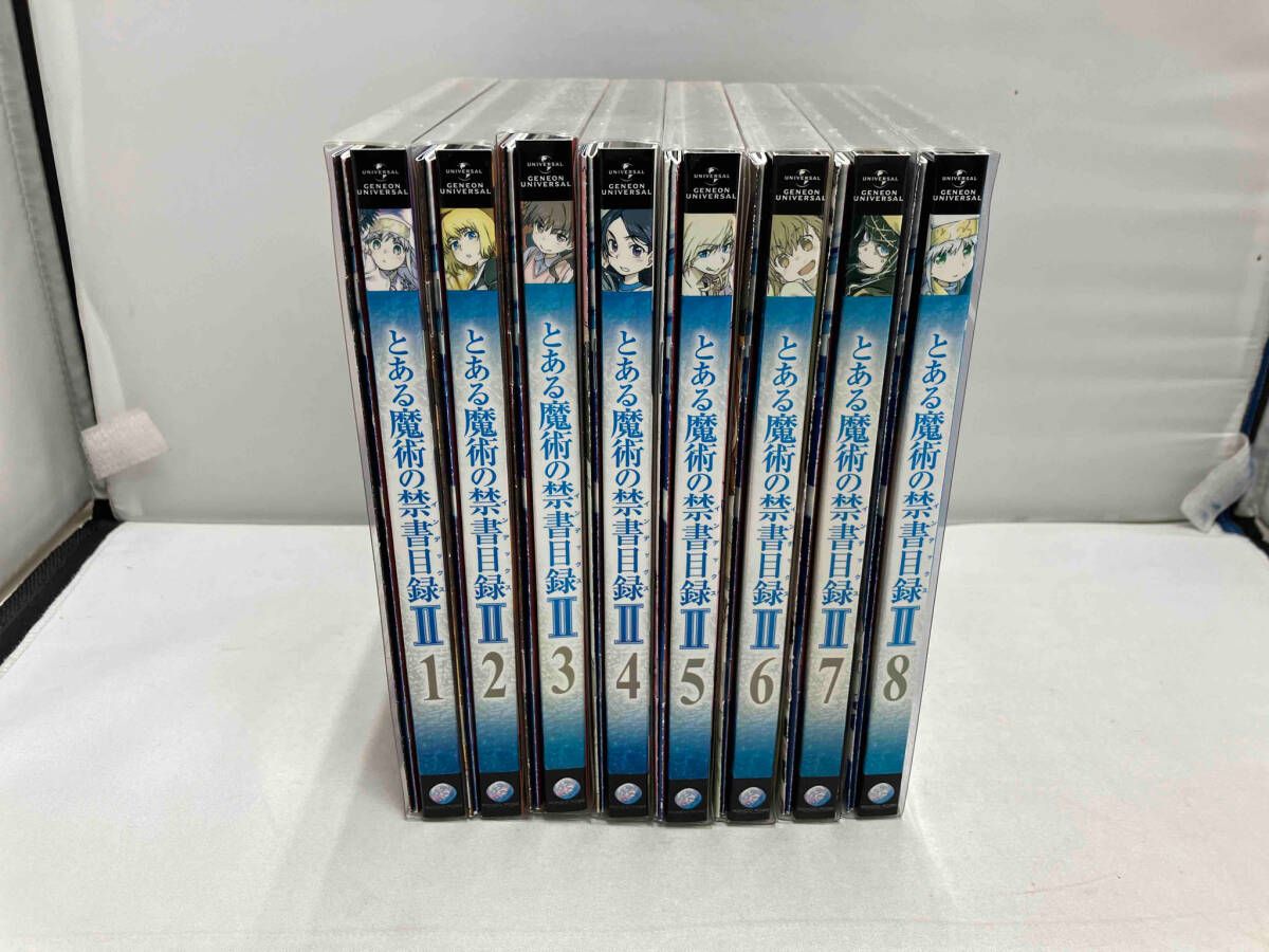 ブルーレイ とある魔術の禁書目録Ⅱ 初回限定版 全8巻セット 初回