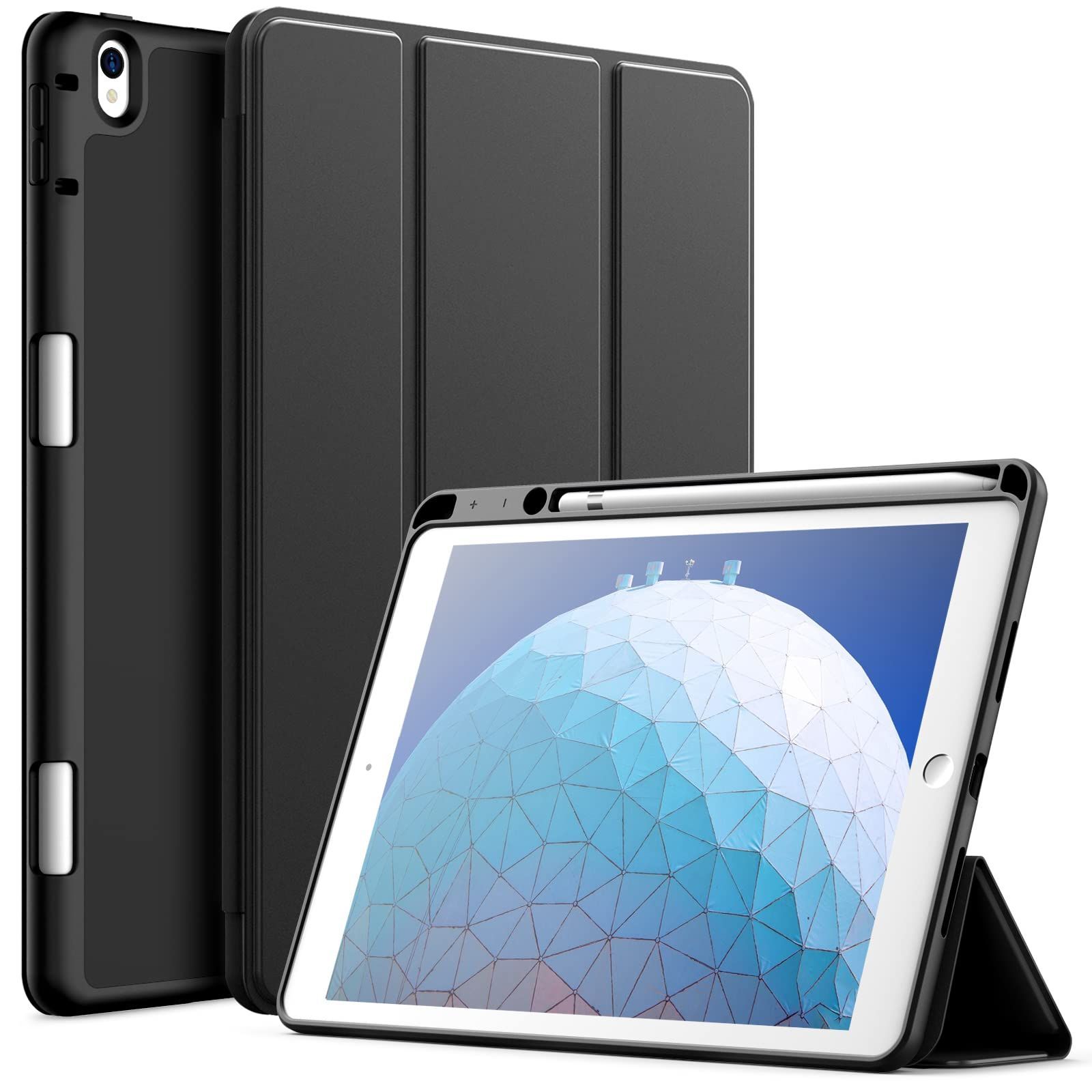 iPad Air第5世代 10.9 Apple Pencil・ホルダー付き ペンシル収納【2022 iPad Air 第5世代 カバー】10.9インチ