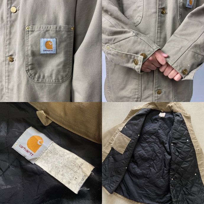 80年代 USA製 Carhartt カーハート ダック地 ミシガンチョアコート