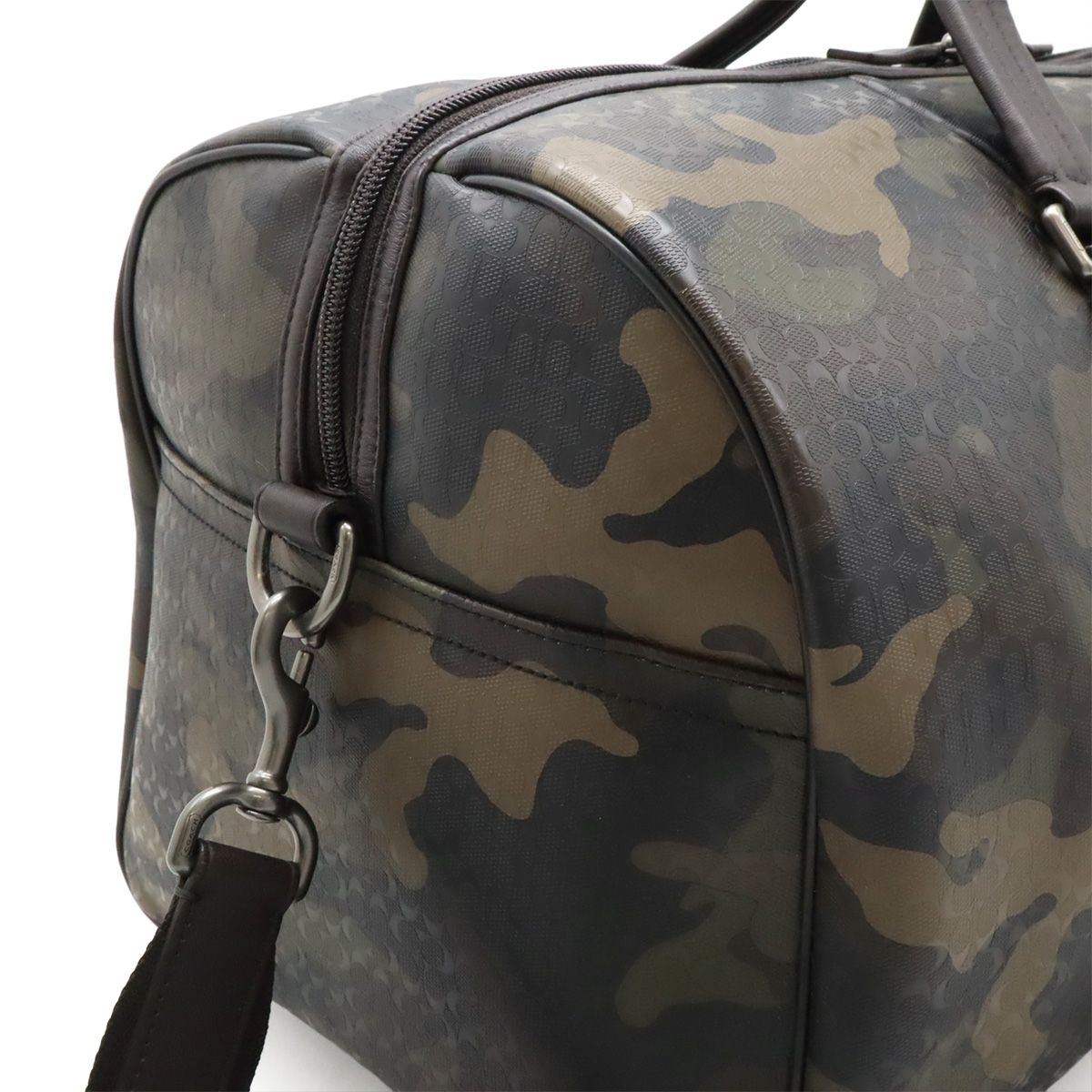 COACH コーチ ミニシグネチャー ボストンバッグ 2WAYショルダー COACH コーチ ミニシグネチャー ボストンバッグ 2WAYショルダー