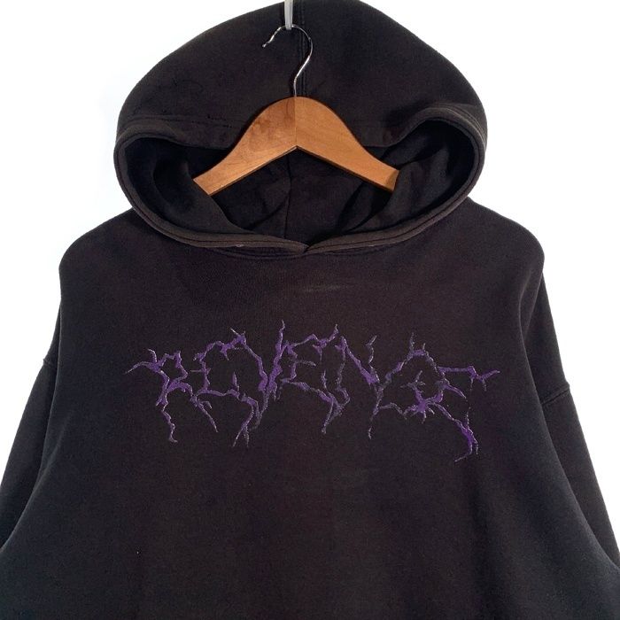 激レア！Revenge Ski Mask The Slump God パーカー Revenge Gallery x Ski Mask Smoke Hoodie Black | PLUS