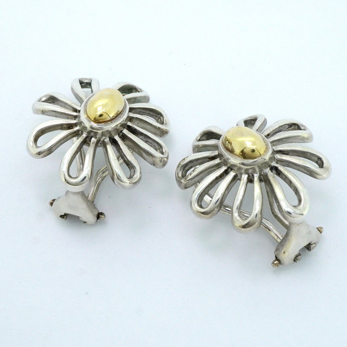 5jdb1036】ティファニー イヤリング デイジー K18YG イエローゴールド  