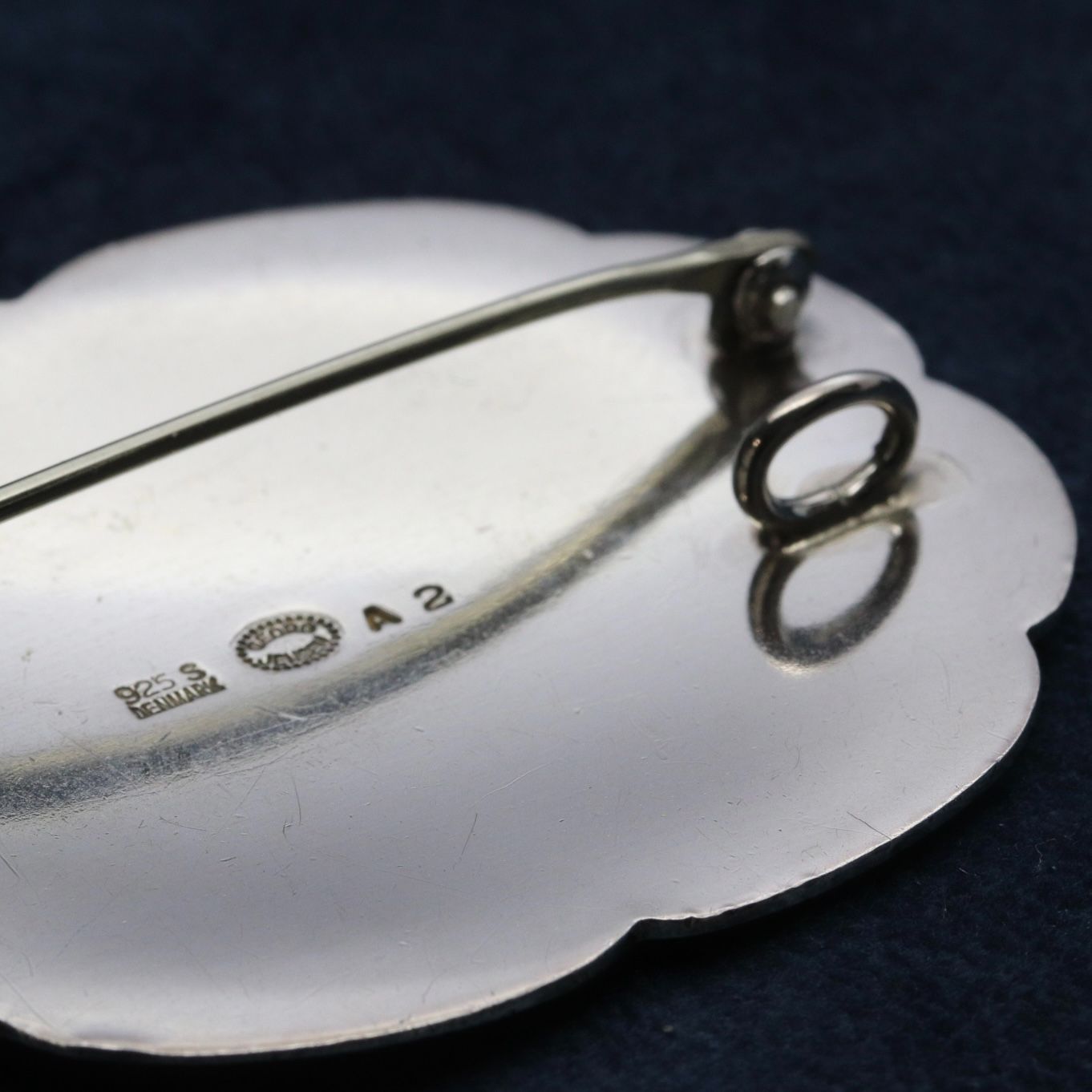 ジョージジェンセン シルバー925 フラワー A2 雲 Georg Jensen