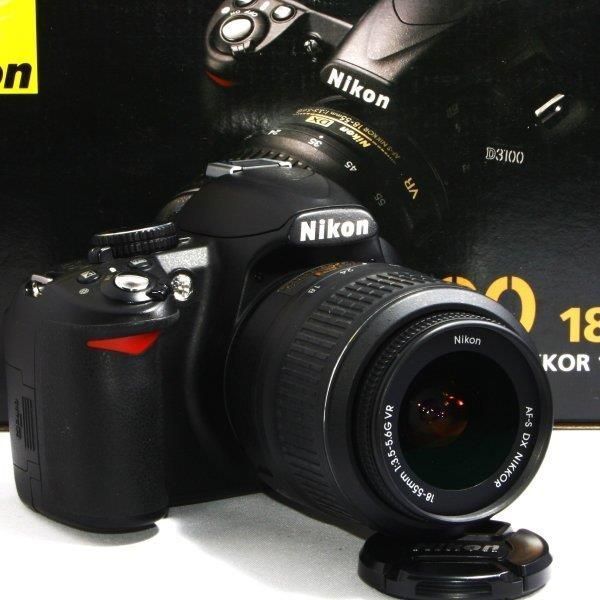 ニコン Nikon D3100 レンズキット ブラック 美品 一眼レフSD