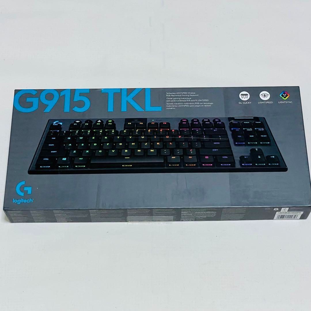 ナチュラ Logitech G915 TKL ワイヤレス US配列 キーボード クリッキー