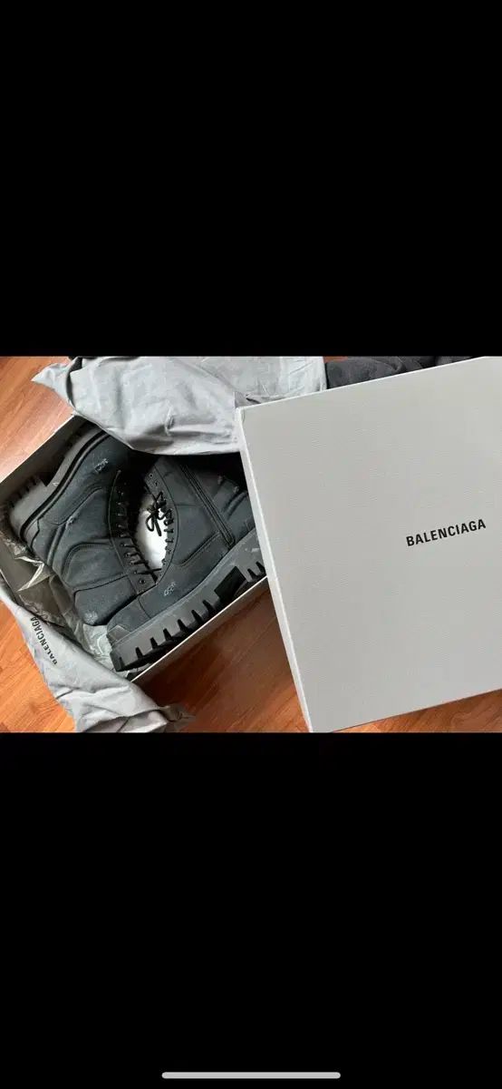 BALENCIAGA バレンシアガ コンバット ストライク ブーツ 44 ビブラム 補強