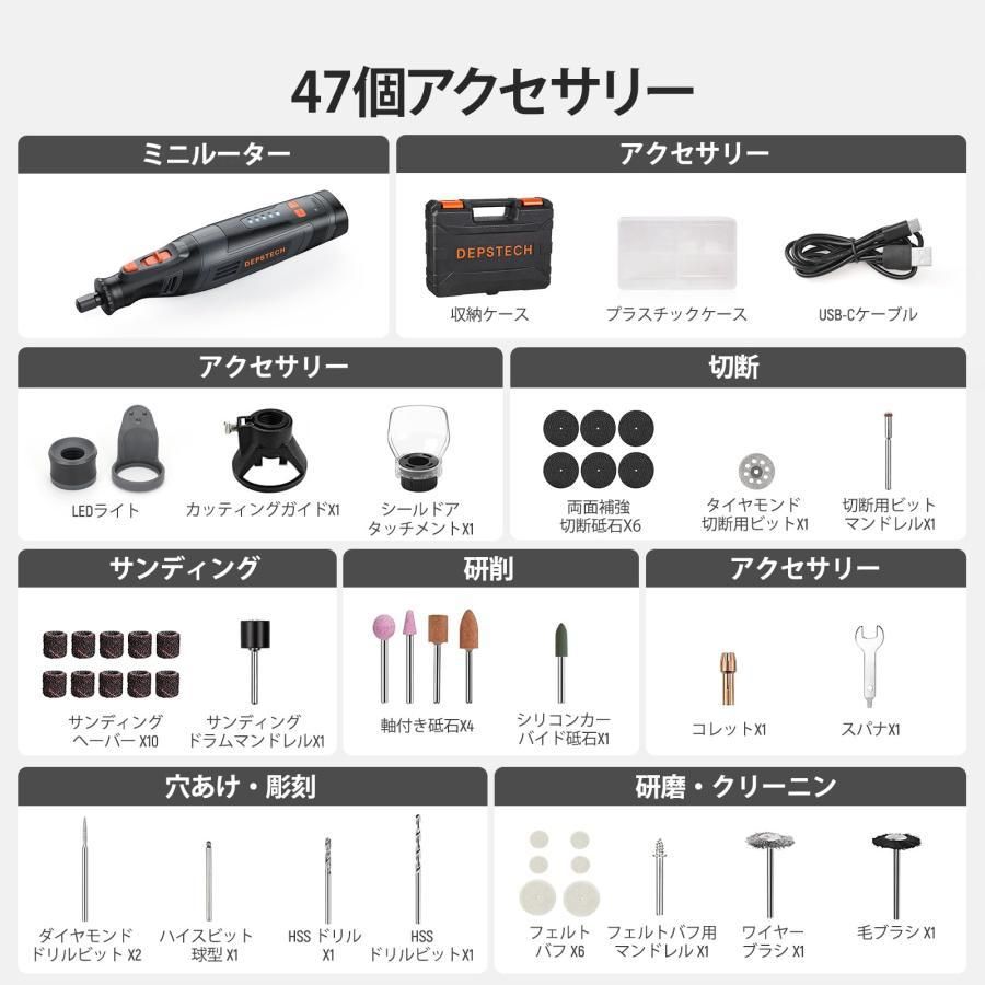 8Vリューター 2500mAh充電式