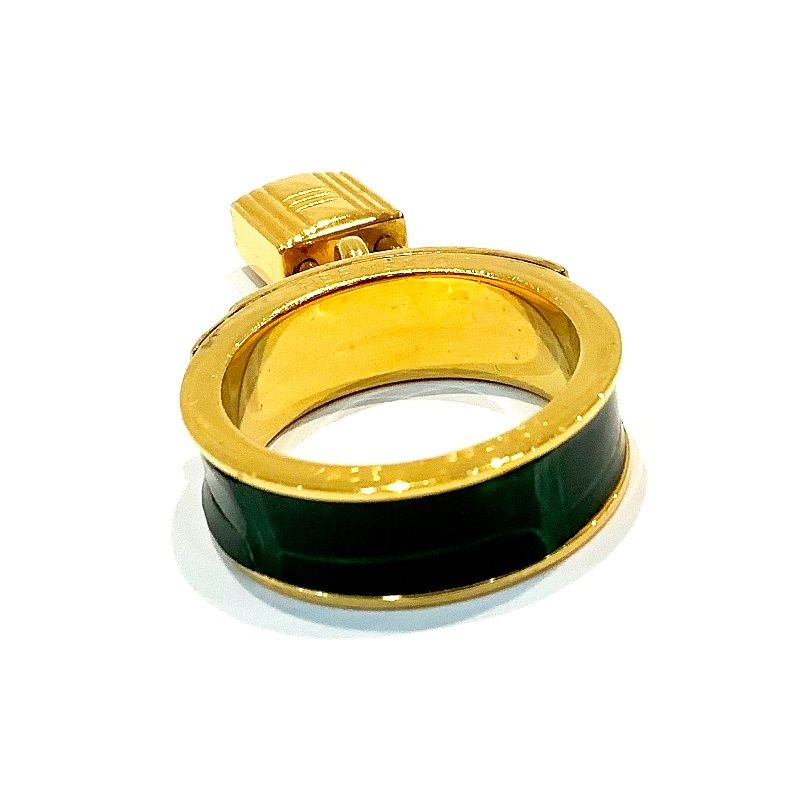 HERMES エルメス Hカデナ スカーフ リング