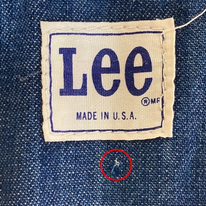 ☆Lee リー 040-4941 70s USA製 デニム オーバーオール ☆Lee リー 040-4941 70s USA製 デニム オーバーオール