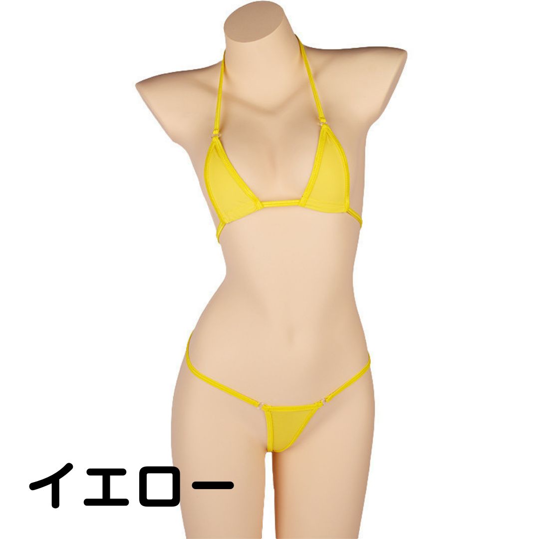 マイクロビキニ1 ブラ Tバック 上下セット／ セクシー ランジェリー