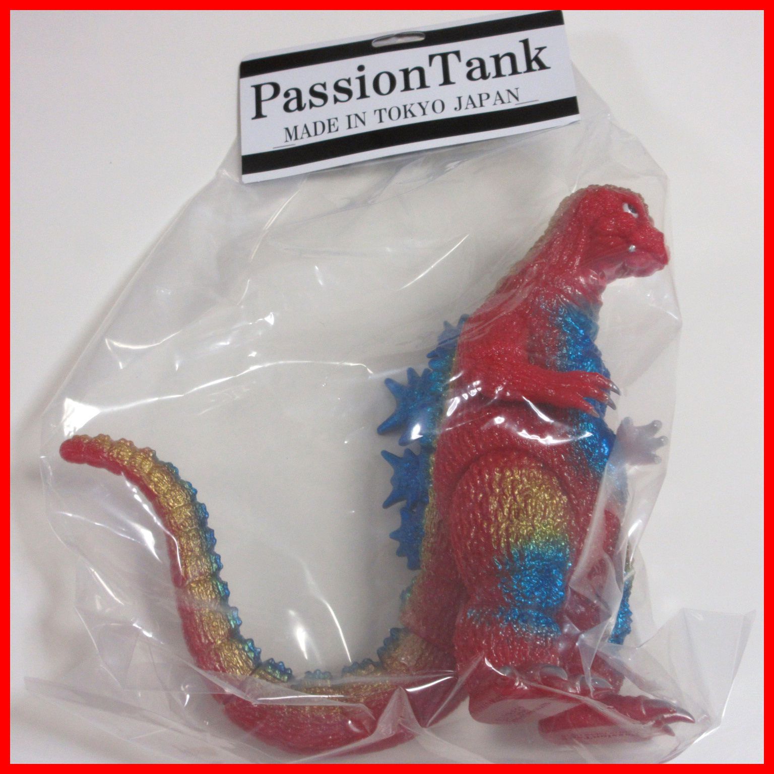 ダンボール梱包 PassionTank パッションタンク ゴジラ1964 シラハマトイペイントver.ソフビ|モスゴジ|モスラ対ゴジラ|ワンフェス2025夏|WF2025Ｓ|ワンダーフェスティバル