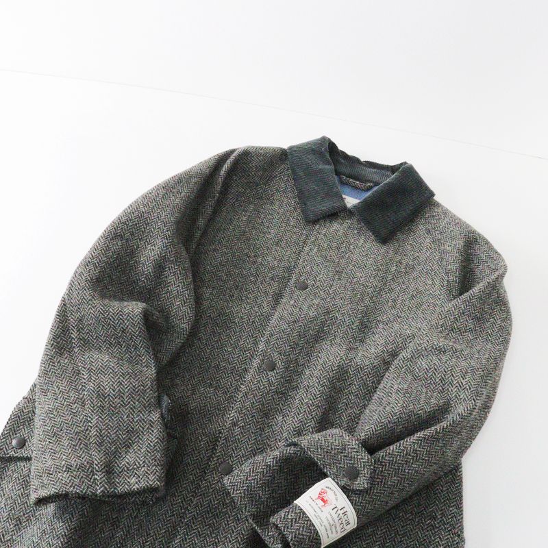 美品 トラディショナルウェザーウェア Traditional Weatherwear BARGATE コート 36/グレー ヘリンボーン  定価6.9万【2400013601030】 - メルカリ