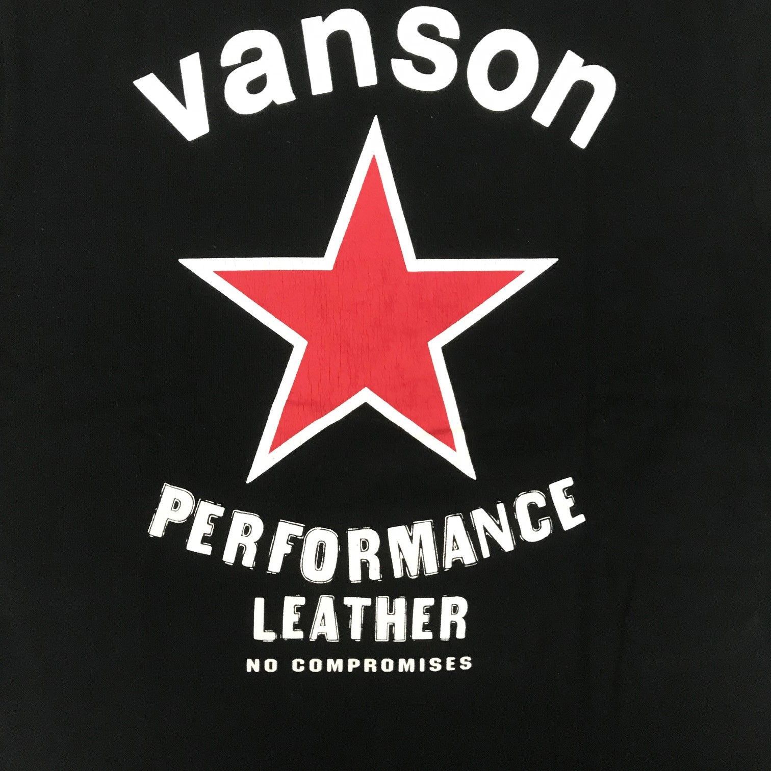 VANSON バンソン RED STAR コットン 長袖Tシャツ 880V163 BK 送料無料 M L XL FFCRYSTALESIA_COM