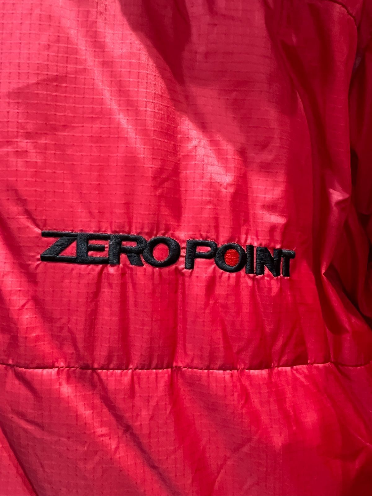 90'S モンベル ZERO POINT ゴアドライロフト EXP ダウンジャケット 赤