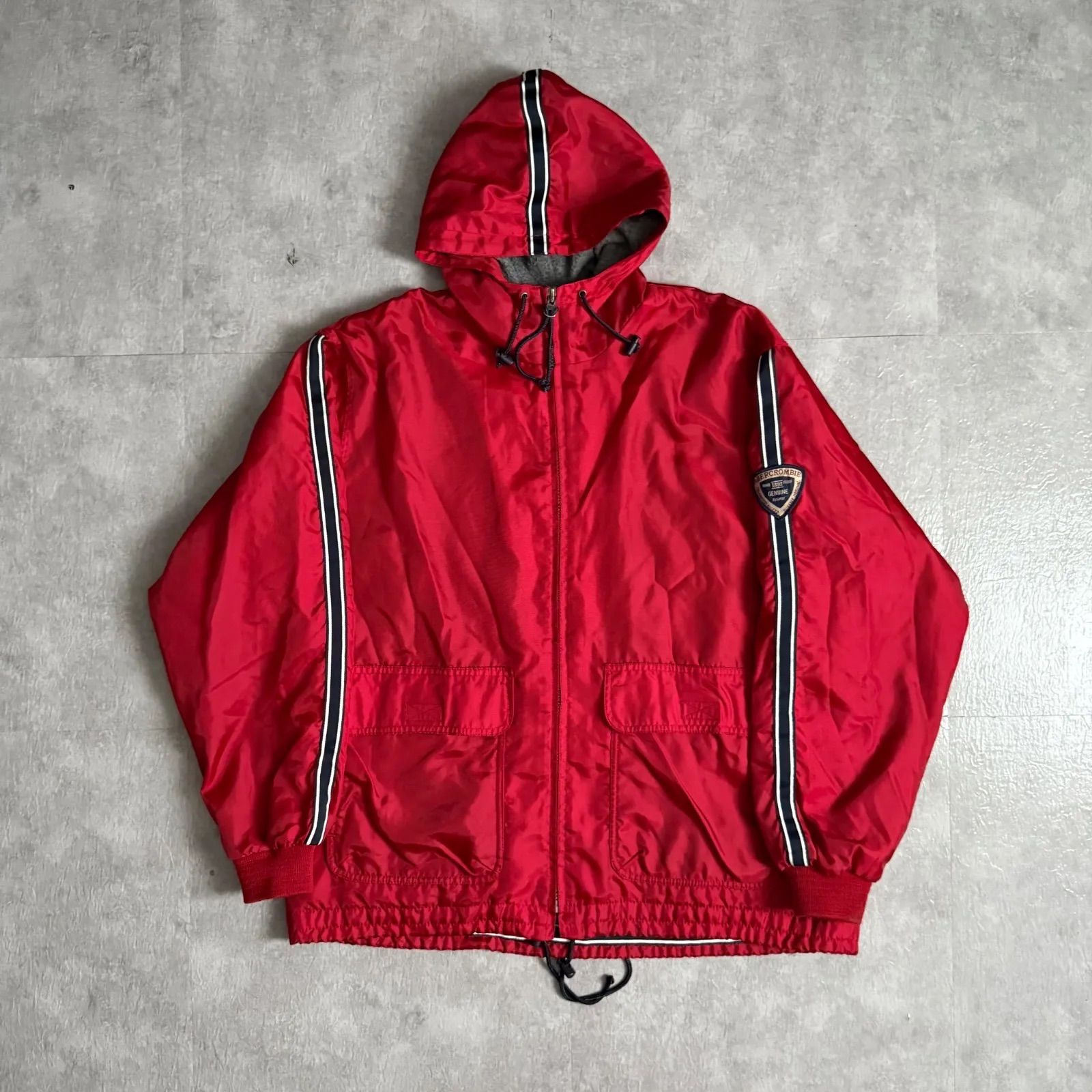 OLD Abercrombe&Fitch アバクロ メンズナイロンジャケット OLD Abercrombe&Fitch アバクロ メンズナイロンジャケット