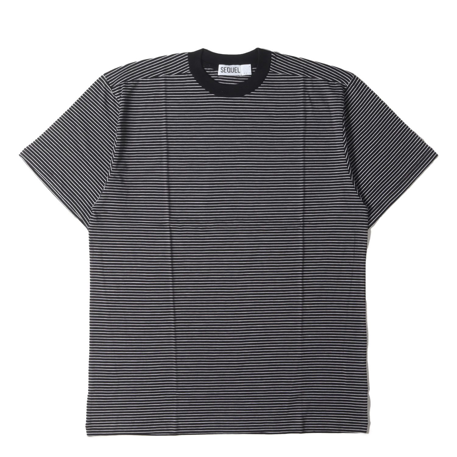 新品】SEQUEL シークエル Tシャツ サイズ:L / 20AW ボーダー