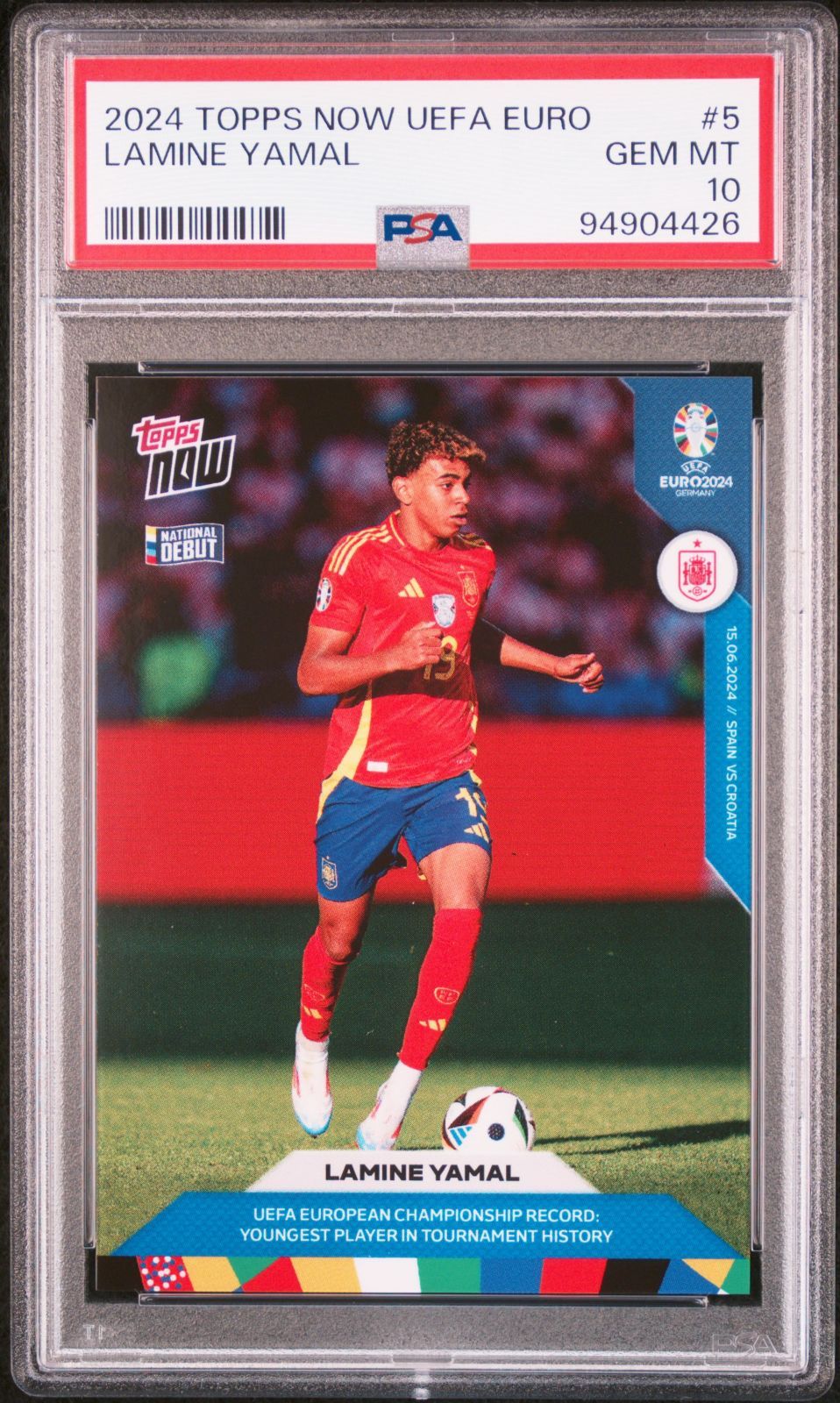 ラミン・ヤマル (Lamine Yamal) RC ルーキー PSA 10 - メルカリ