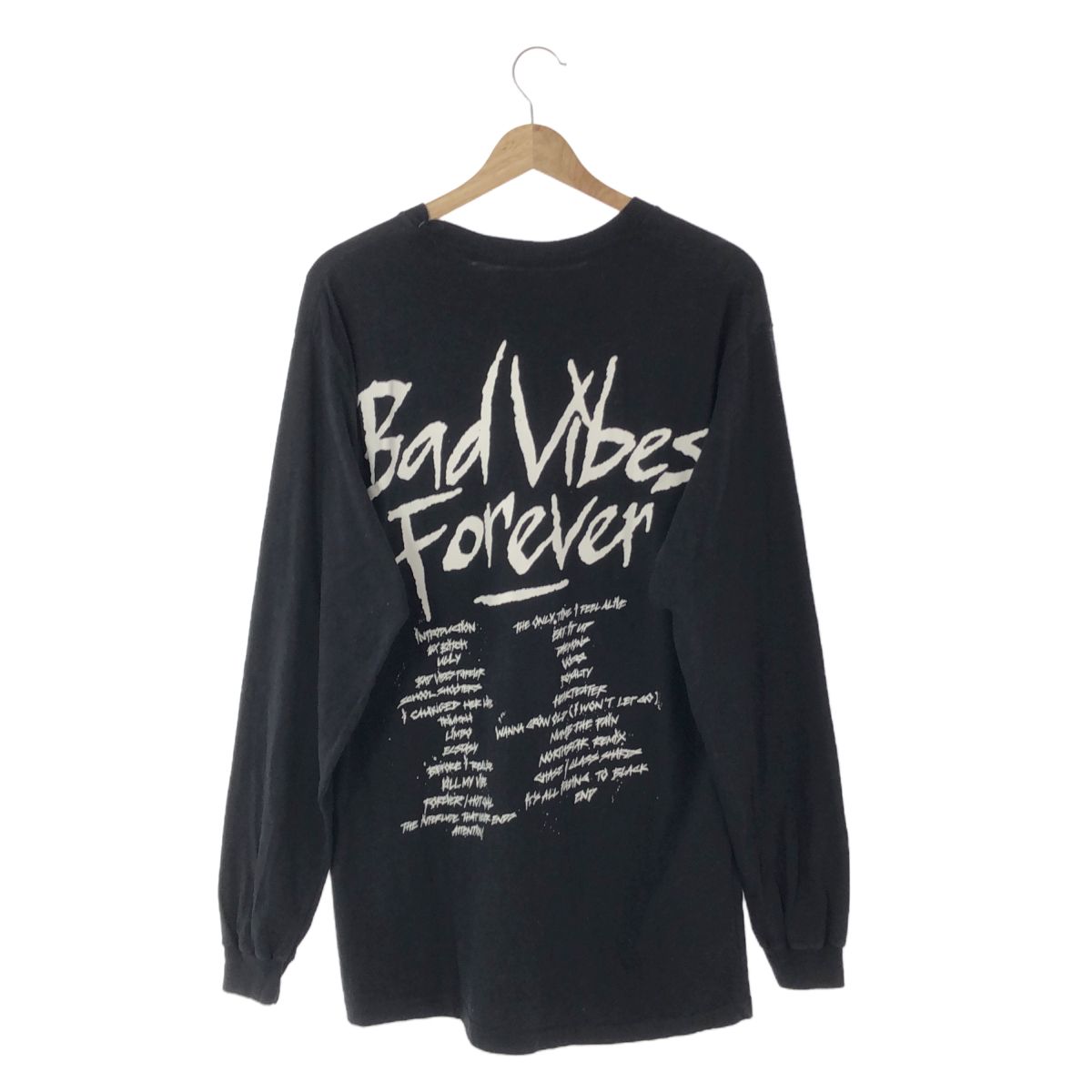 XXXTENTACION Bad Vibes Forever Tracklist L/S T-shirt XXX 