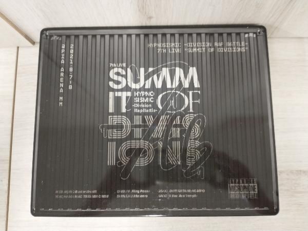 ヒプノシスマイク-Division Rap Battle-』 7th LIVE《SUMMIT OF DIVISIONS》(Blu-ray Disc)  - メルカリ