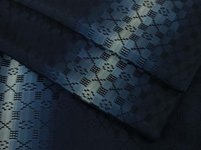 平和屋本店□超希少 男性 日本工芸会正会員 秋山眞和 綾の手紬 手織 本