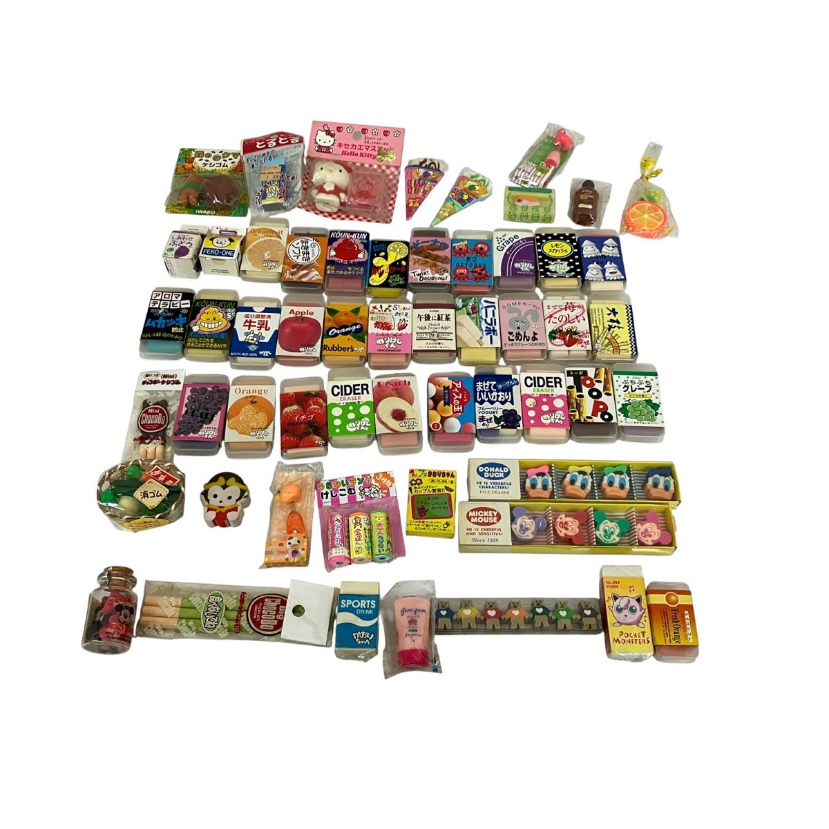 消しゴム おまとめ ディズニー ポケモン 食べ物 等 平成 昭和 レトロ ジャンク T10428010 IMPECCABLEHEALTHCARESERVICES_COM