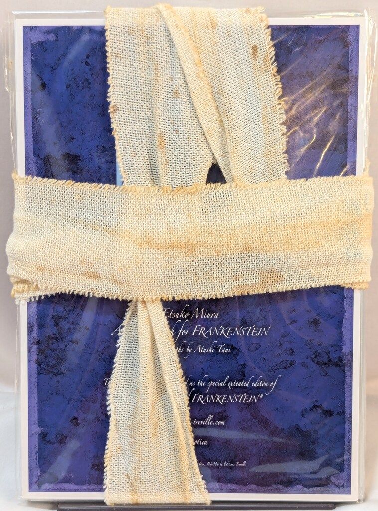 激レア 三浦悦子 フランケンシュタインの花嫁 サイン入り限定特装版 義躰標本室 カンゼン 三浦悦子 フランケンシュタインの花嫁 限定版 激レア