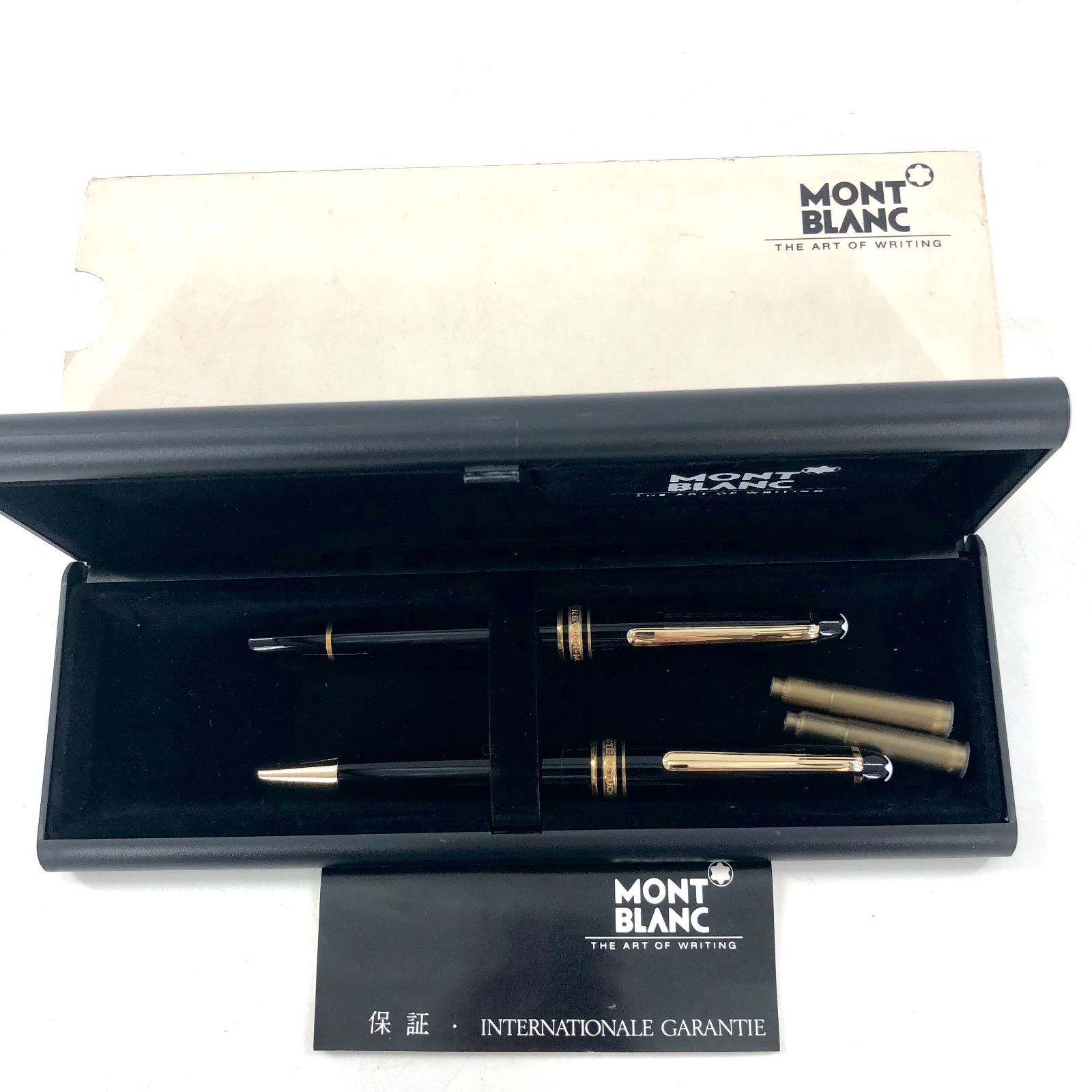 MONTBLANC モンブラン マイスターシュテュック 万年筆 ペン先14K