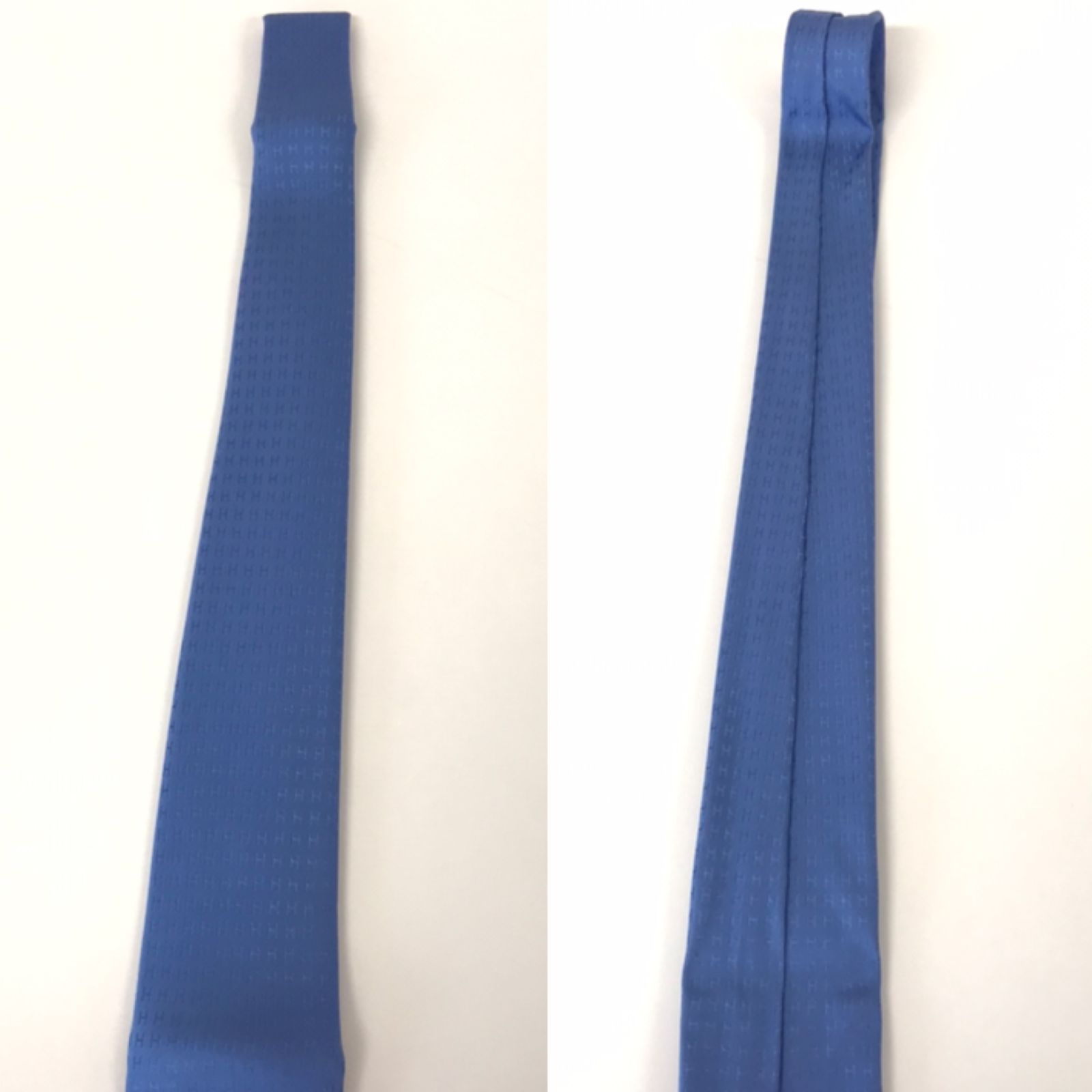 θ【タグ付新品未使用品】HERMES/エルメス H柄 ネクタイ 030189T