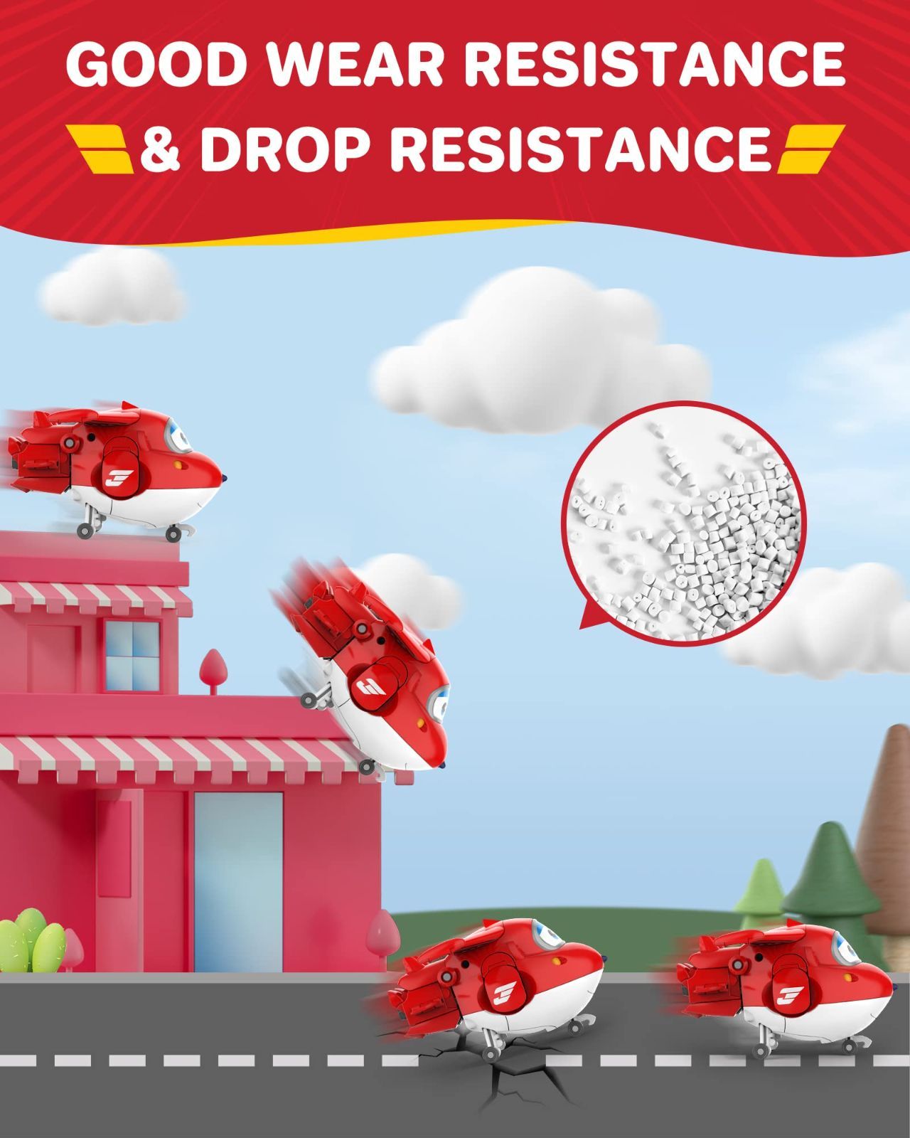 Super Wings Transforming Planes - Jett