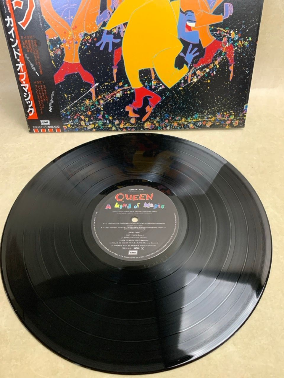 【LP/帯付】クイーン / カインド•オブ•マジック　EMS-91168 Queen A Kind Of Magic EMI EMS-91168 Japan VINYL LP OBI | eBay
