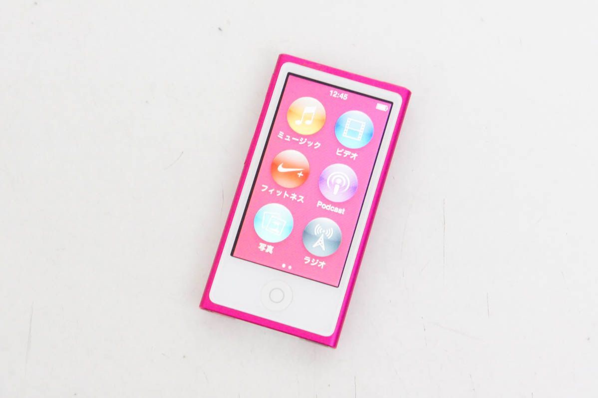 新品未開封】 Apple アップル iPod nano 本体 第7世代 Bluetooth 2015