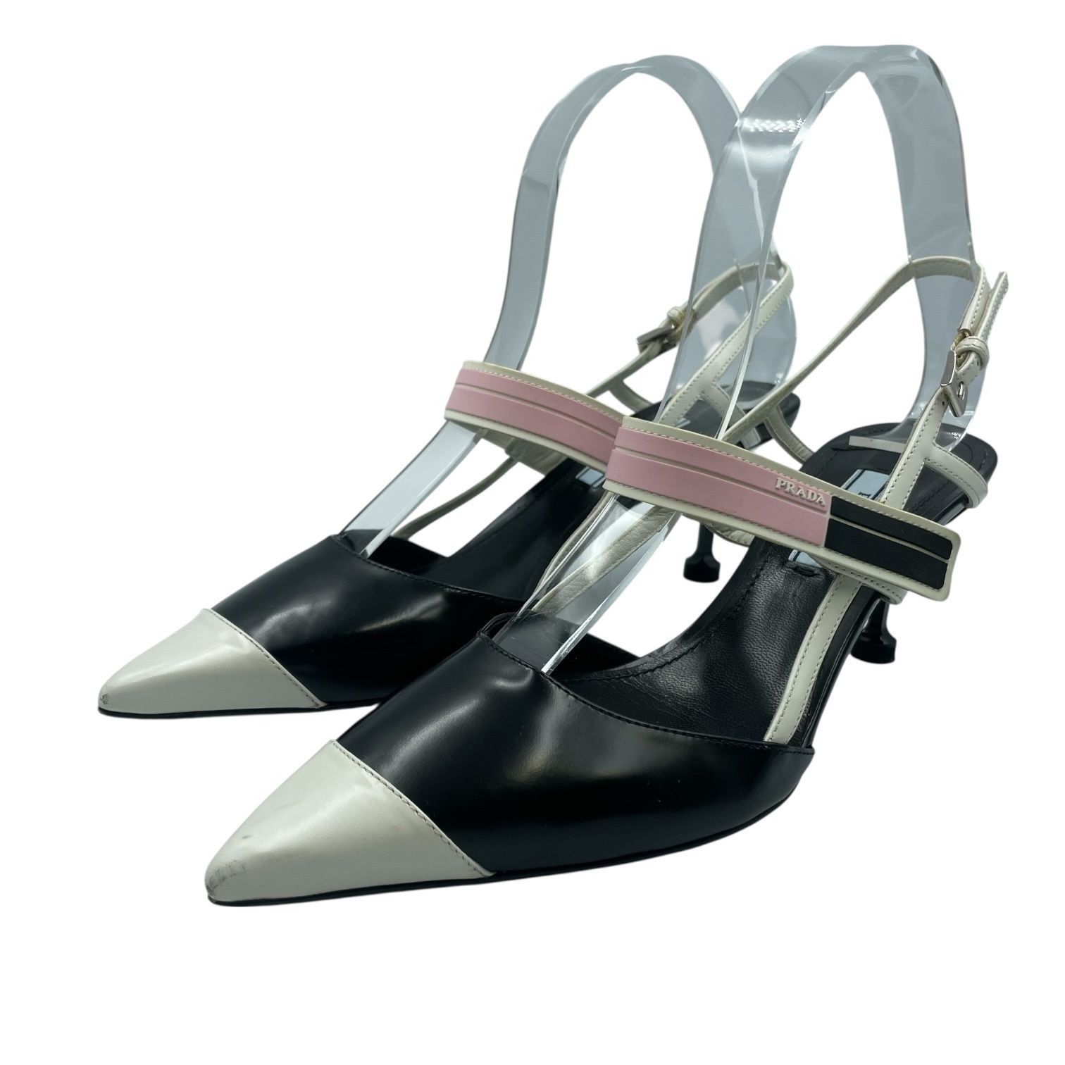 PRADA　プラダ パンプス PRADA - PRADA プラダ パンプス 24.5cm 黒 【古着】【中古
