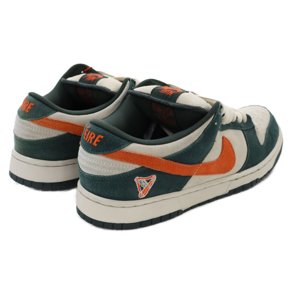 NIKE SB (ナイキエスビー) DUNK LOW PRO SB EIRE 304292-185 ダンクロー プロ エール ローカットスニーカー  US10.5/28.5cm グリーン/オレンジ - メルカリ