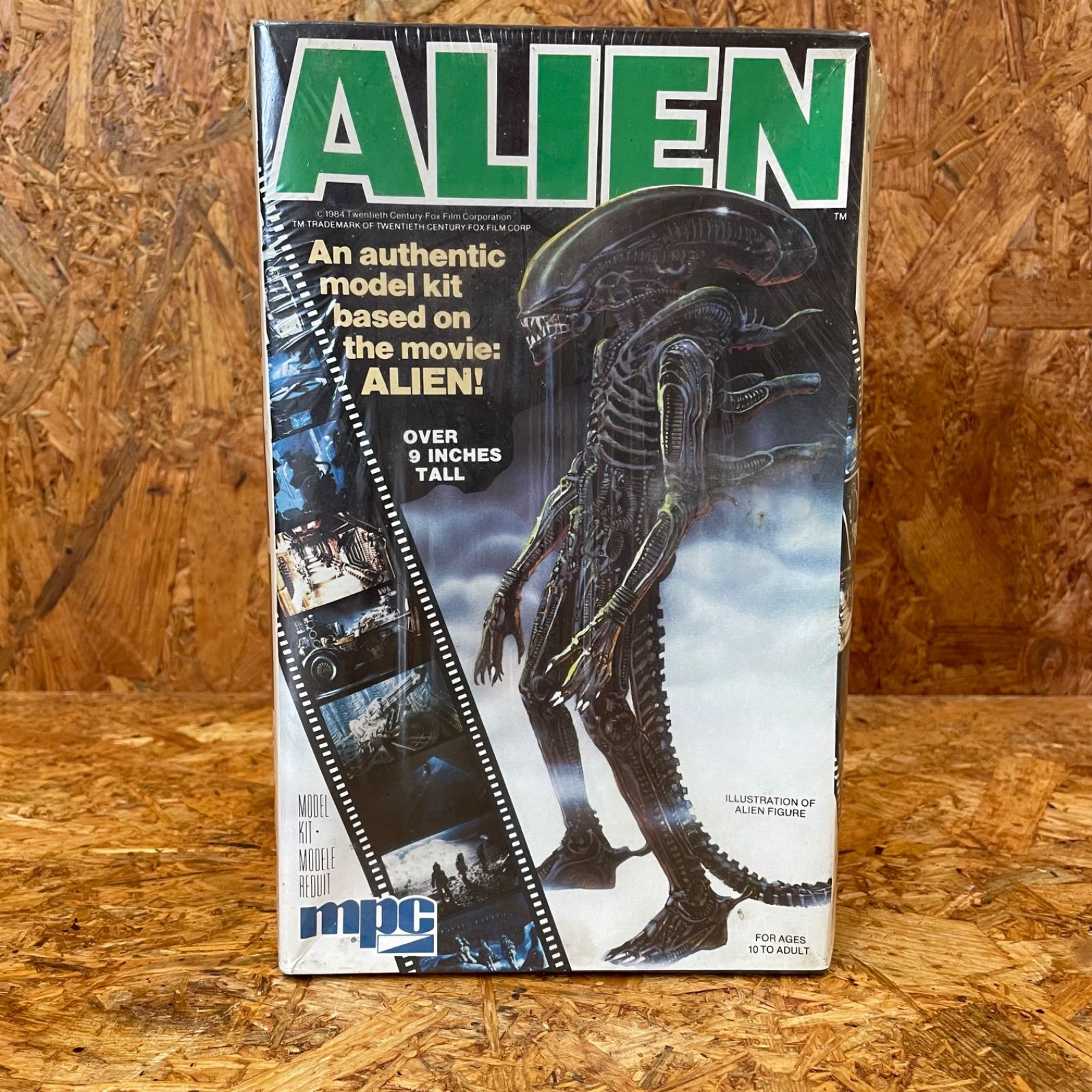 USA製 デッドストック ALIEN エイリアン mpc製プラモデル ヴィンテージ 希少 未開封 ホビー フィギュア ビンテージ vintage MADE IN USA