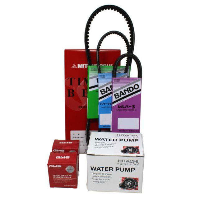 タイミングベルトとファンベルトのセット いすず エルフ NHR69CV H05.06～H15.08用 7点セット MFIS003 GT90150 GT90170 G3-030 HDPF5395 RPF-L3325 RAF3530 |タイベルセット タイミング