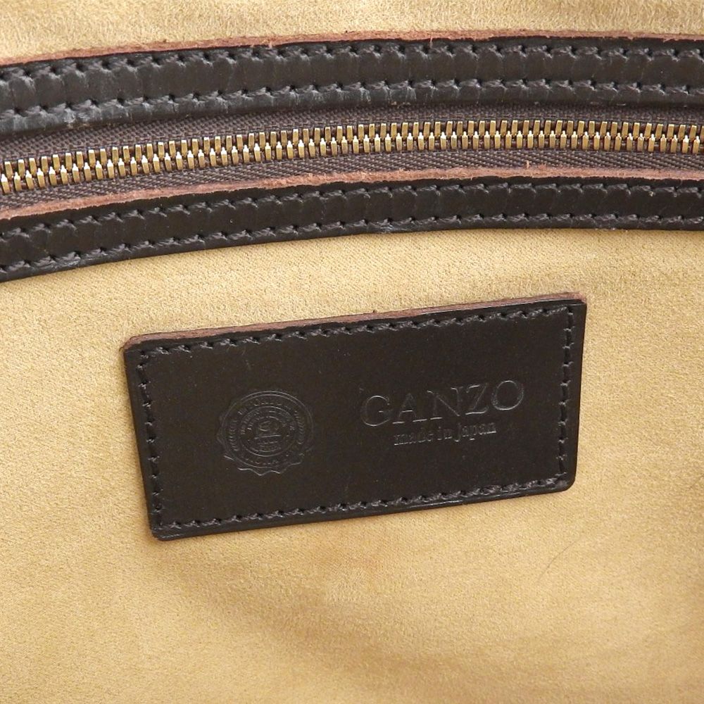 美品 ガンゾ GANZO 現行販売商品 AVON エイボン 38cm ブリーフケース