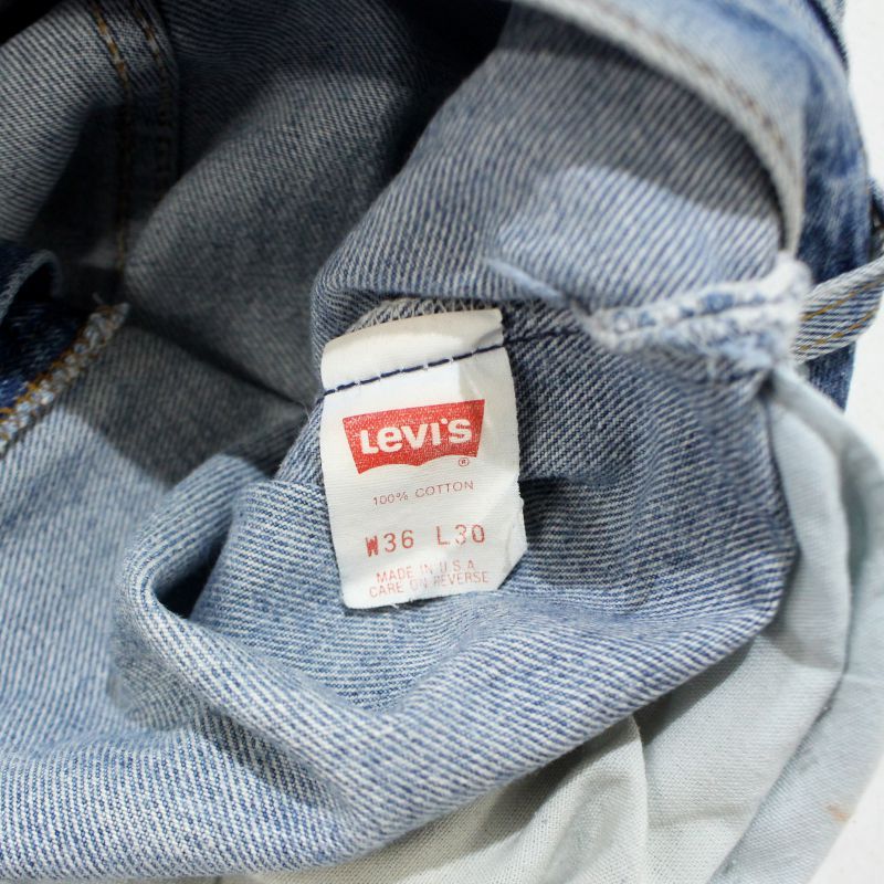 90s USA製 vintage Levi's 501 デニムパンツ メンズ 表記36×30サイズ