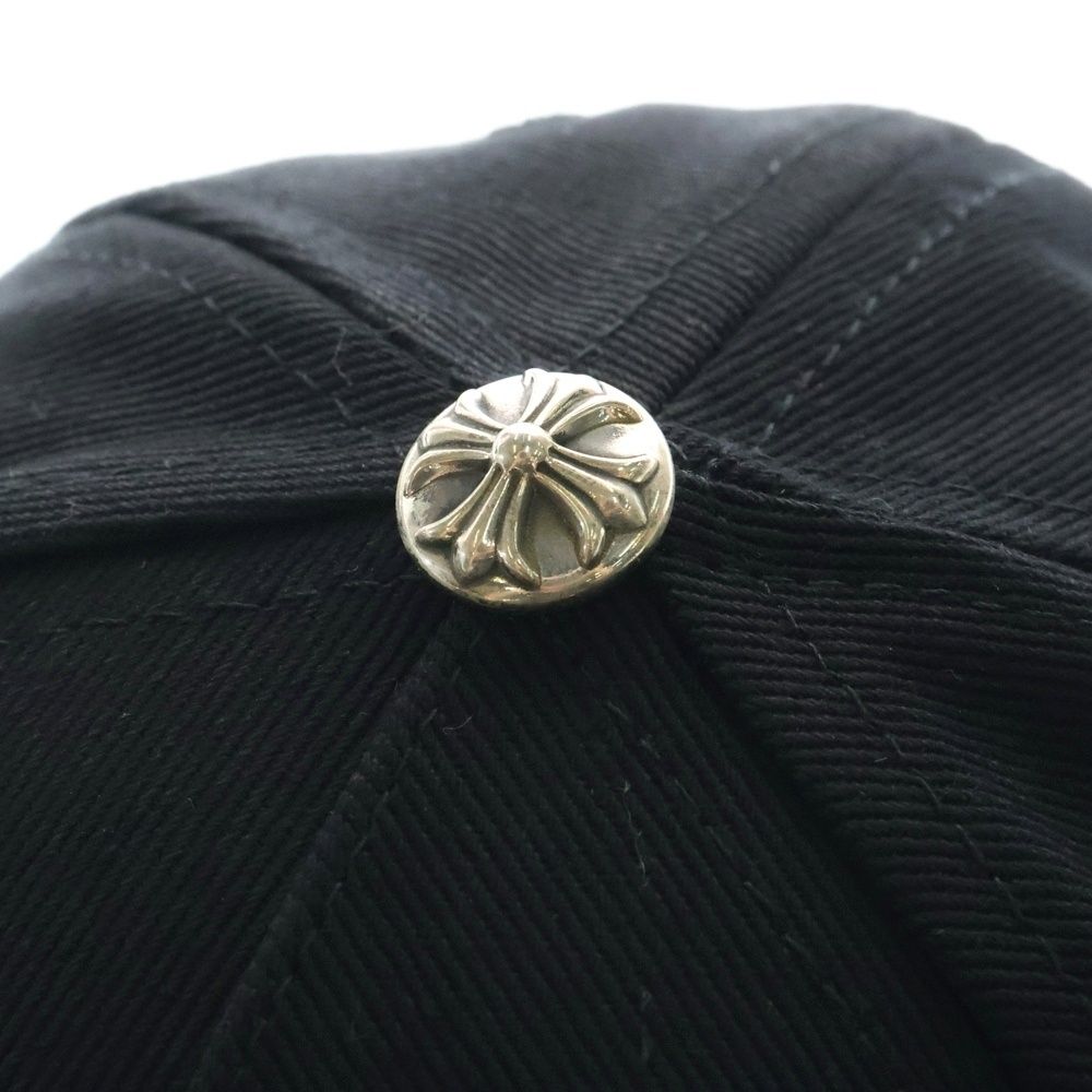 CHROME HEARTS ブラック ベースボールキャップ クロムハーツ ベースボールキャップ デニム + ホースシュー +