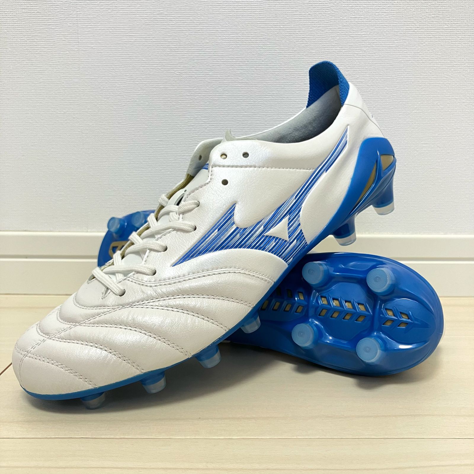 MIZUNO ミズノ モレリアネオ4 エリート ムゲンパック 白 青 サッカー