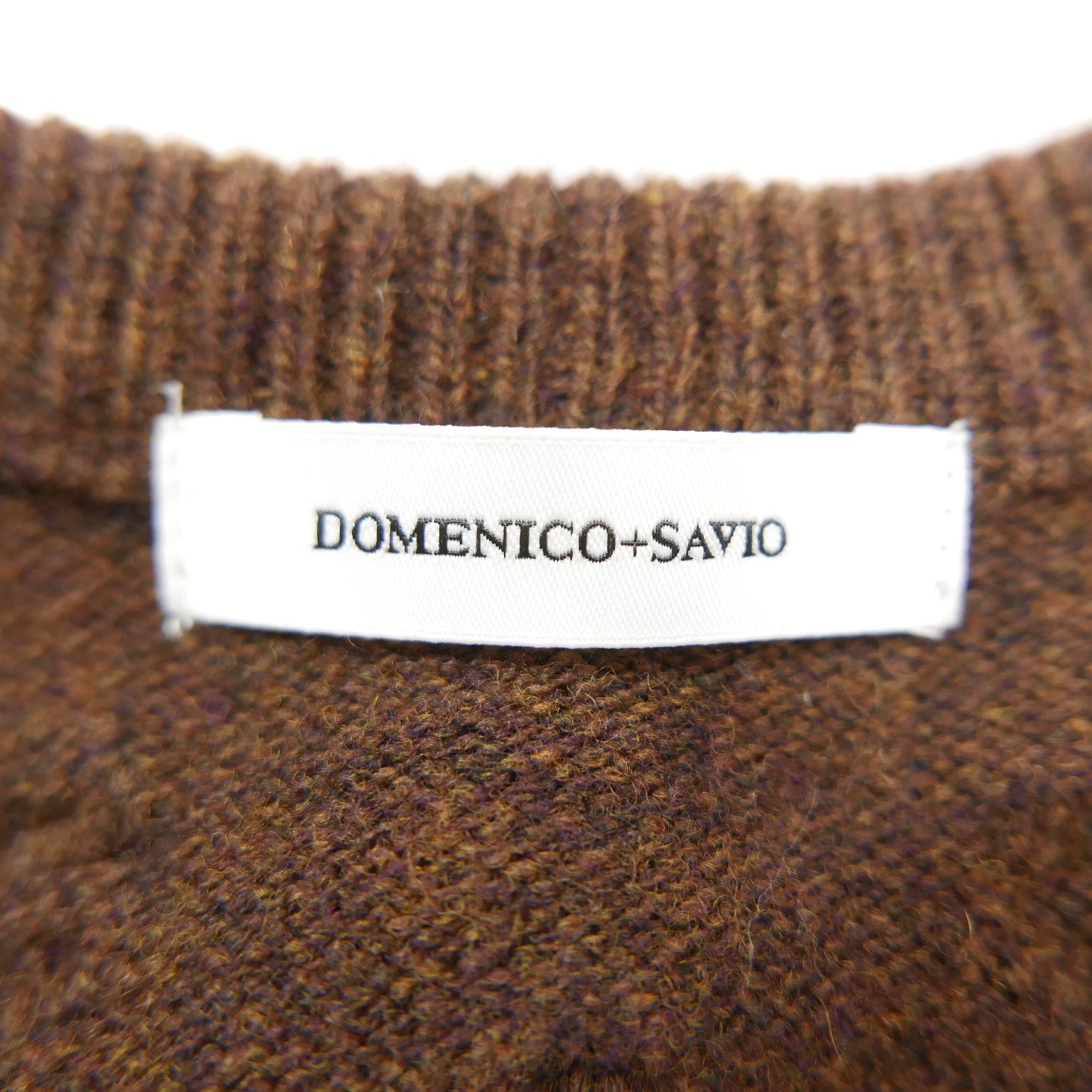 18AW 18FW DOMENICO+SAVIO ドメニコアンドサビオ ウール プルオーバー 