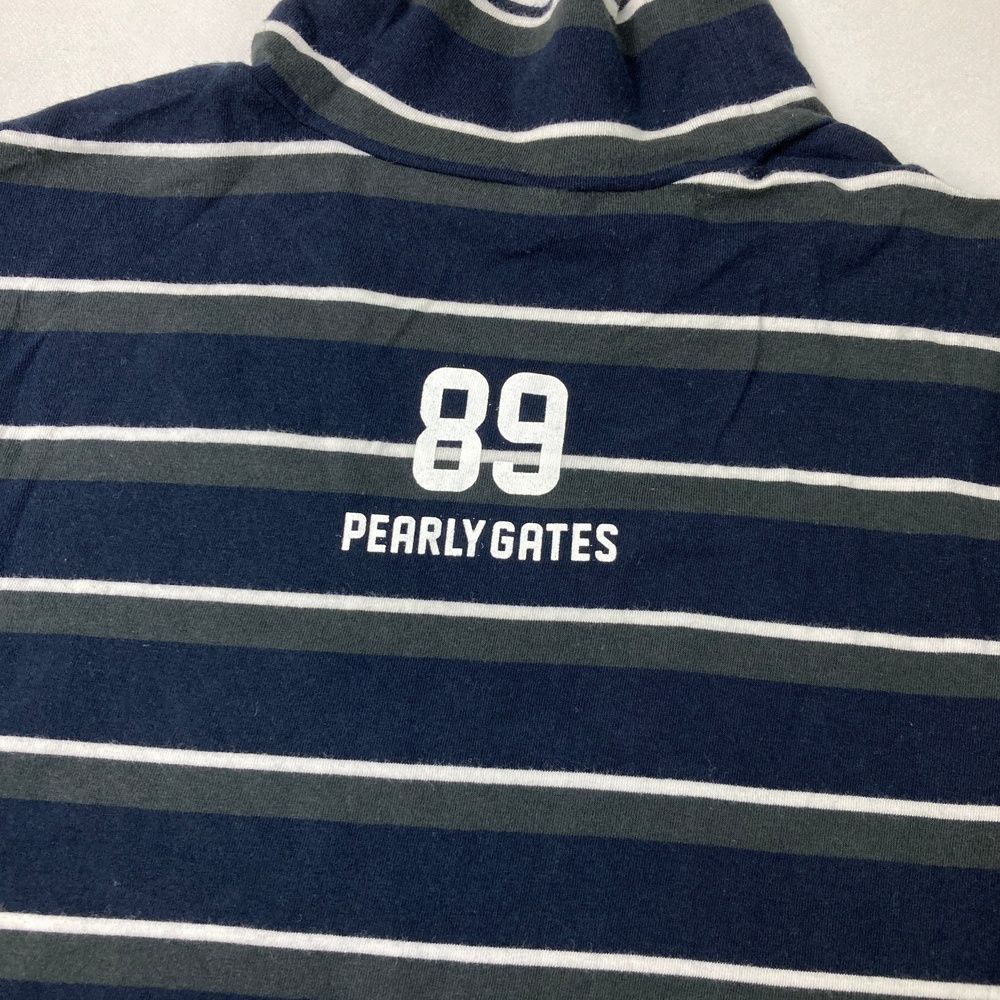 サイズ：1 PEARLY GATES パーリーゲイツ ハイネック 長袖Tシャツ