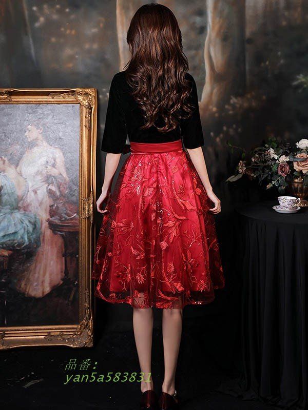 ひざ丈ドレス 演奏会