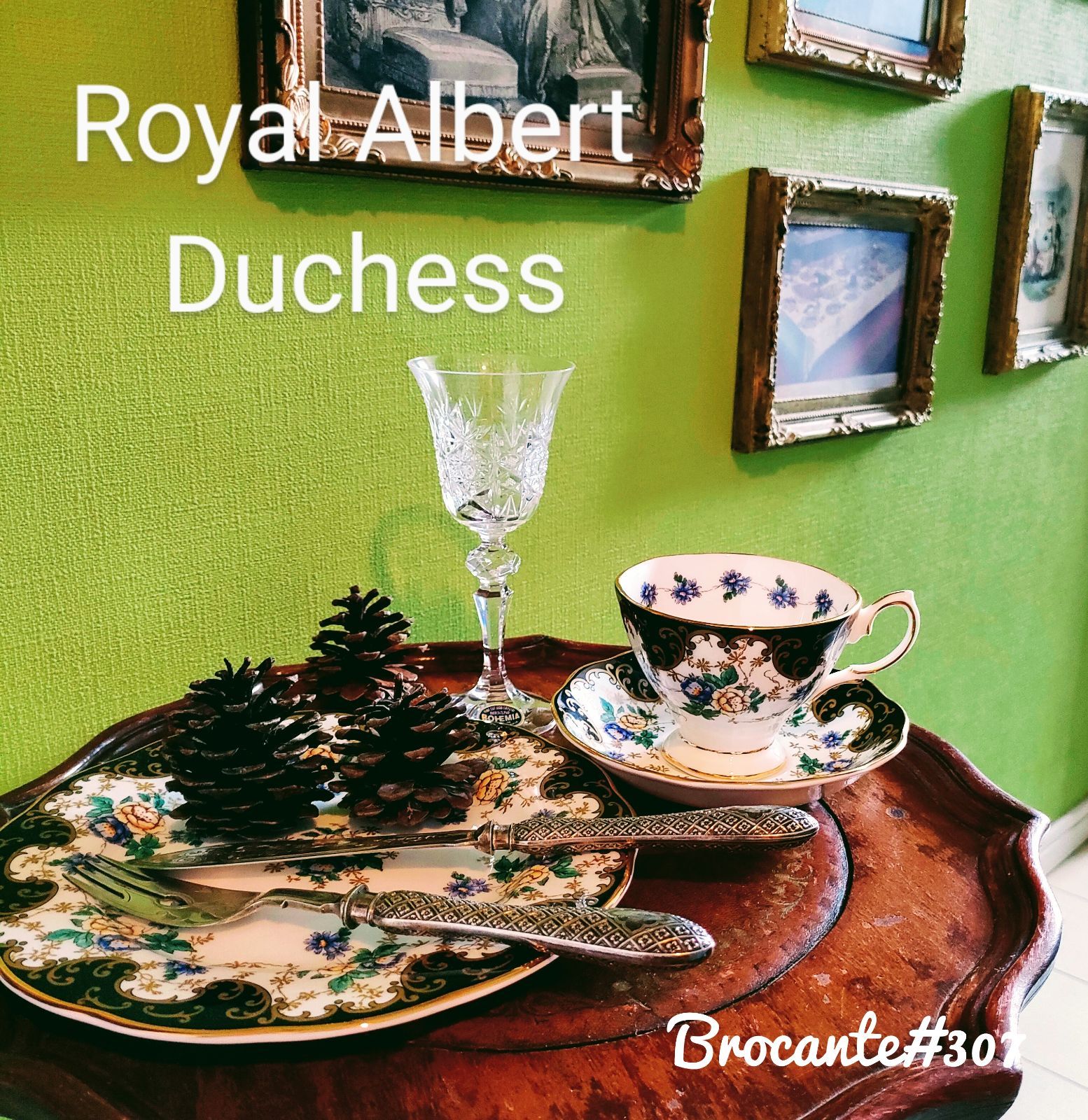 ロイヤルアルバート/ダッチェス/カップ&ソーサー /プレート/トリオセット/Royal Albert /Duchess/TRIO  SET/cup&saucer/plate - メルカリ