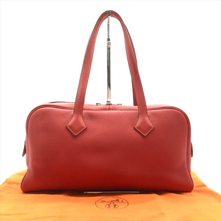 良品 HERMES エルメス ヴィクトリア エラン38 トリヨンクレマンス SV  