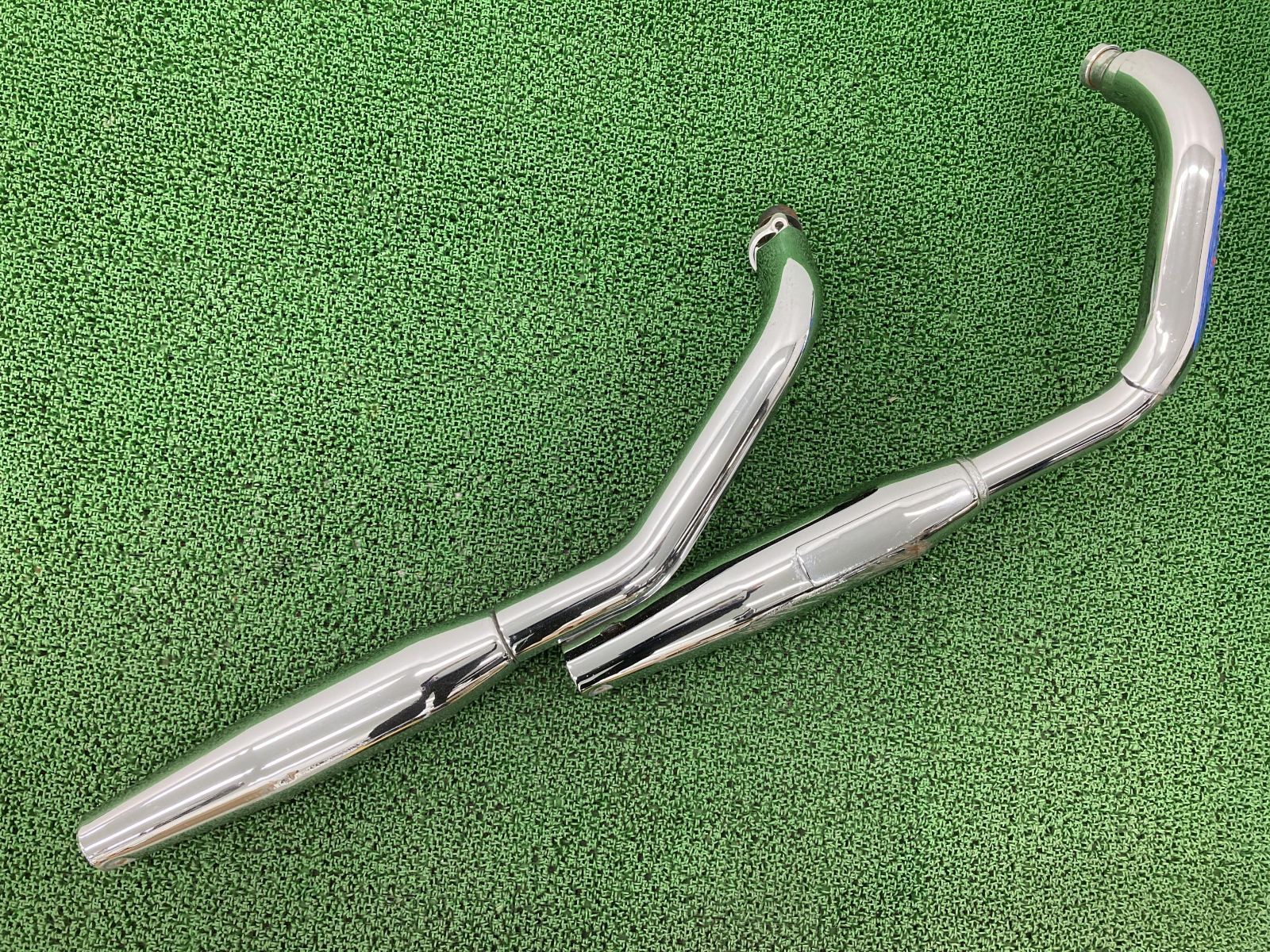 スティード400 マフラー KW9 K1 ホンダ 純正 中古 バイク 部品 NC26 STEED400 機能的問題なし 品薄 希少品 車検 Genuine